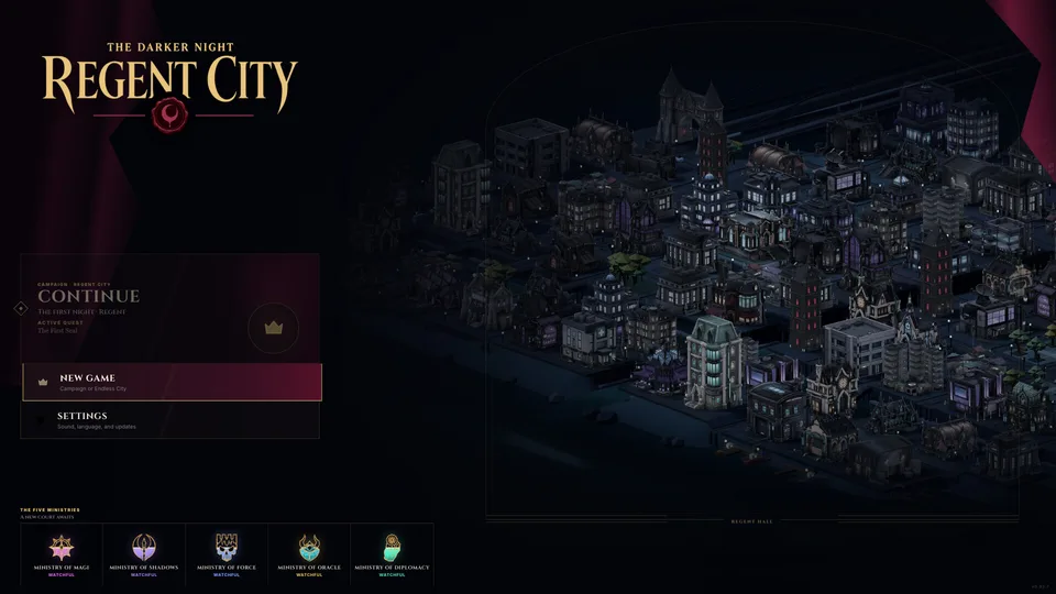 Welcome to Regent City